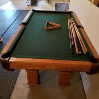 Clark & Son Billiards Pool Table 4x7.5