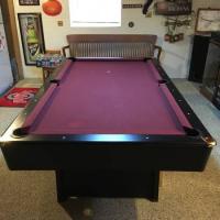 Billiards Table and Light