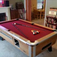 Valley Cougar Pool Table Coin Op. 7' Bar Style