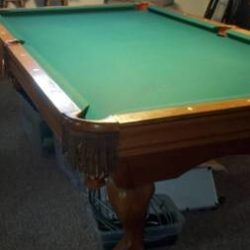 Authentic Brunswick Contender Series Pool Table (SOLD)