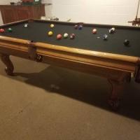 8 ft Brunswick Pool Table