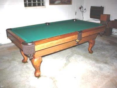 Slate Pool Table, 7', T C Naz by Bullseye Billiards